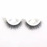 Self adhesive false eyelashes jelly strip slender thick non magnet glue free false eyelashes