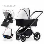 Hagaday stroller can sit and lie, two-way light folding