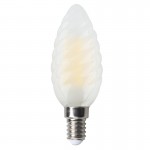 Corrugated pointed bubble frosted candle bubble