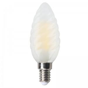 Corrugated pointed bubble frosted candle bubble