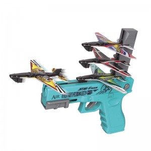 One click ejection foam aircraft toy gun