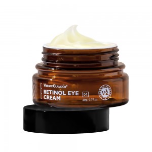 Retinol eye cream removes dark circles