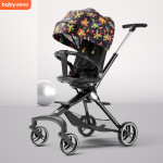 Babyvovo baby walking artifact can sit, lie down and sleep two-way baby stroller folding