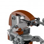 Star Wars destroyer robot compatible assembly blocks