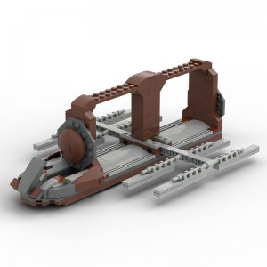 Robot platoon attacker compatible with LEGO