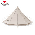 Naturehike long Indian outdoor multiplayer camping cotton pyramid tent