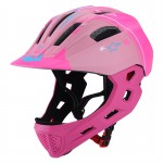 Full face child safety helmet (detachable)