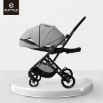 Elittile cart two-way portable high landscape can sit and lie on a one button folding umbrella car