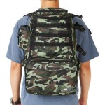 Double shoulder fishing bag