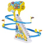 Small yellow duck electric track slide