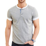 Summer new men's short sleeved T-shirt