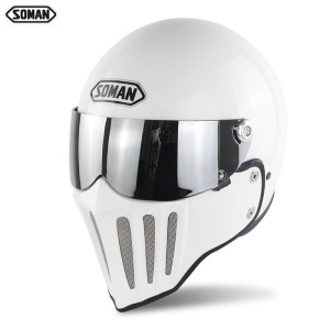 Motorcycle retro cycling motorcycle Harley helmet scorpion helmet personality helmet