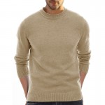 Long sleeved round neck sweater