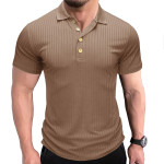 Summer short sleeve sports American polo shirt