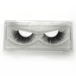 A pair of Black Mink hair natural thick simulated slender eyelashes multi-layer three-dimensional false eyelashes