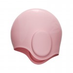 Silicone swimming cap