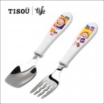 Tisou baby friendly shop children's fork and Spoon Set