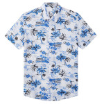 Hawaiian Print short sleeved Floral Shirt