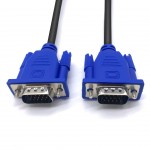 VGA cable 3+6 public to public HD video cable 15 pin computer monitor connection cable 1.35M