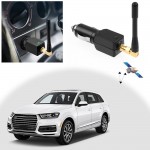 Cigarette lighter unidirectional antenna on-board GPS