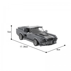 Puzzle block toys compatible with LEGO Technology Series Mustang Shelby