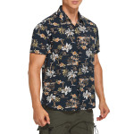 Hawaiian Print short sleeved Floral Shirt