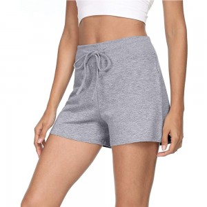 Color matching LACE UP SHORTS Yoga Pants