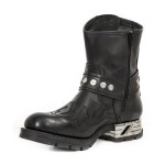 Men's short boots motorcycle punk shoes