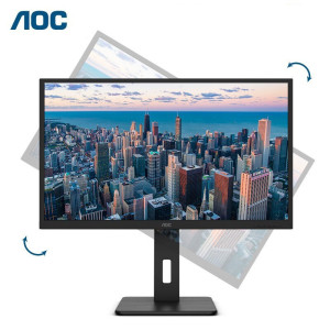 AOC q32p2c IPS screen 2K HD computer display screen bidirectional lifting and rotation