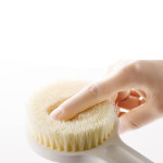 Bath brush soft hair large back rubbing cleaning brush