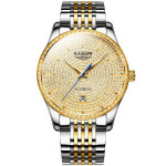 Kassaw men's automatic mechanical watch waterproof diamond studded sky star luxury business