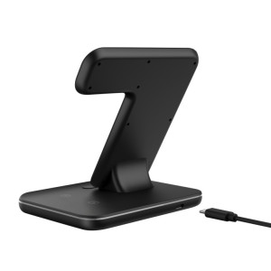 15W three in one vertical wireless charger
