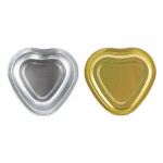 Wax melting heating tool heart-shaped aluminum foil bowl