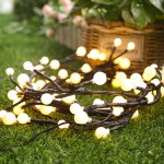 Led rattan lights, string lights, Christmas decorative lights