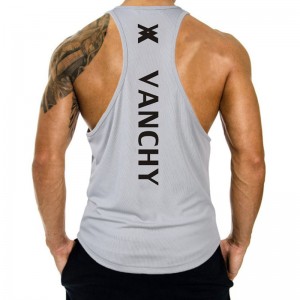 Fitness waistcoat sleeveless vest men