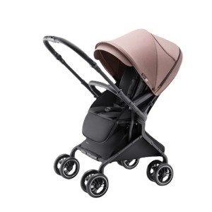 Aibeili Max baby stroller two-way high landscape sittable and reclining trolley light folding