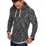 Long sleeved hooded T-shirt