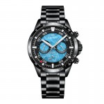 Full automatic hollowed out mechanical watch multi-function watch waterproof