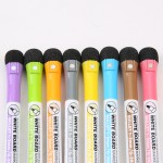 Magnetic Sketchpad brush erasable magnetic adsorption sponge head brush 8-color suit