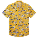 Hawaiian Print short sleeved Floral Shirt