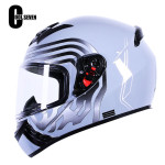 Anti fog full cover locomotive helmet electric motorcycle helmet