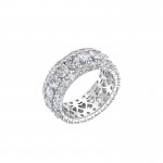 Love Row Diamond Ring