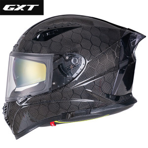 GXT motorcycle carbon fiber full helmet men's and women's helmet personalized motorcycle running helmet anti fog