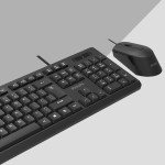 Philips SPT6234 Wired Keyboard Mouse Set