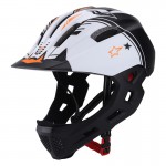 Full face child safety helmet (detachable)