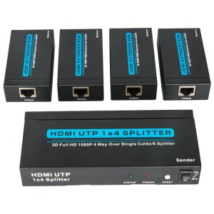 HDMI distributor one in four out