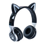Headset cat ear Bluetooth headset cartoon wireless luminous headset